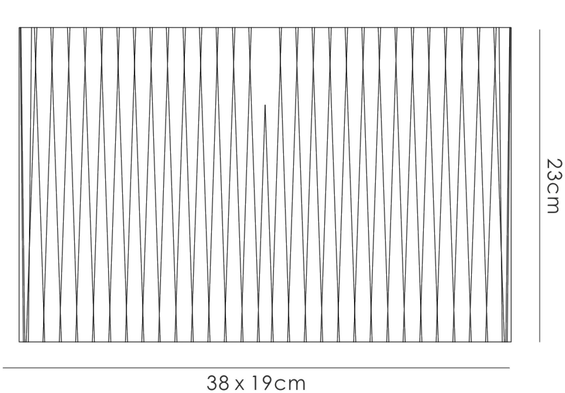 ILS31722  Florence 38cm Rectangle Organza Fabric Shade Soft Bronze